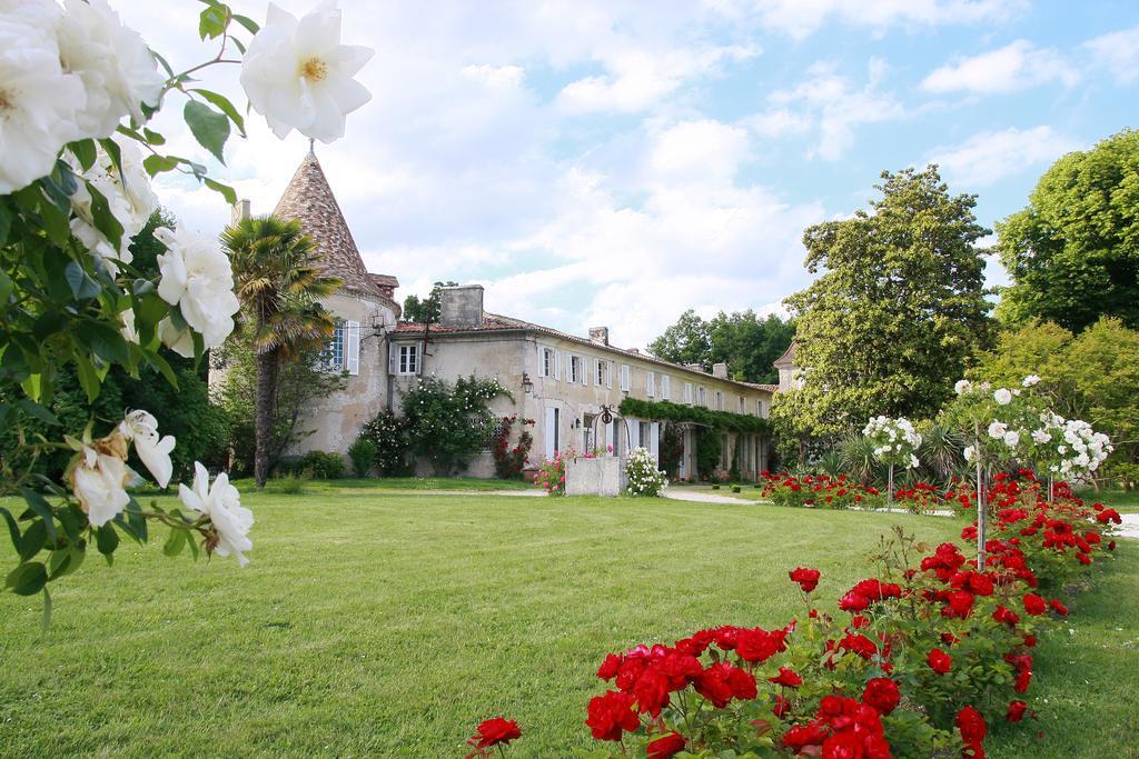 Chateau de Puyrigaud Bed & Breakfast Léoville Exterior foto